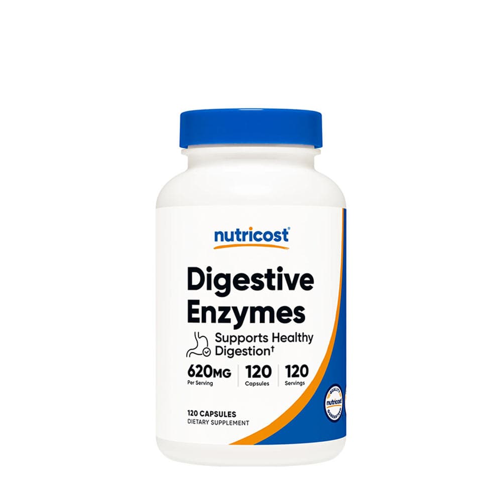 Nutricost - Digestive Enzymes - 120 kapslar – Nutricost förpackning