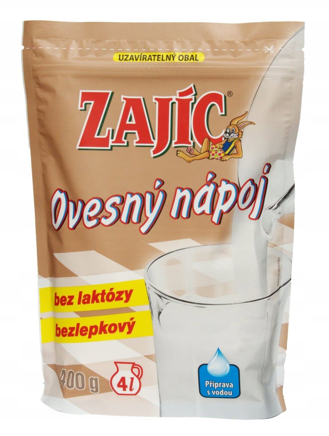 Zajíc - Havredryckspulver – Zajíc förpackning