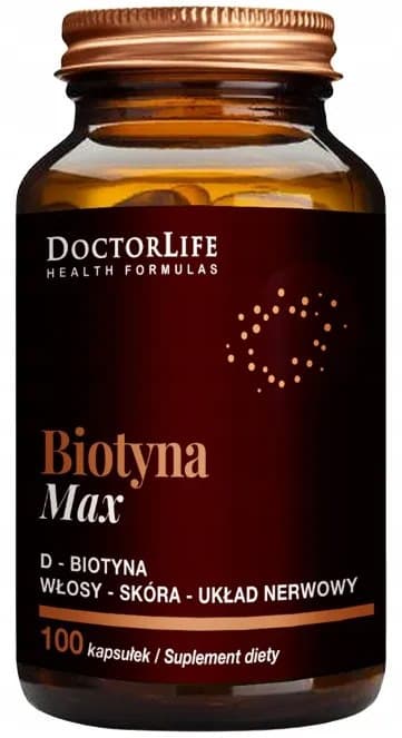 Doctor Life Biotyna Max 100 Kapseln – Doctor Life Verpackung