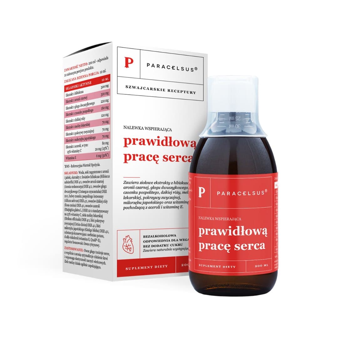 Paracelsus - Heart Support Tincture - 200ml – Paracelsus förpackning