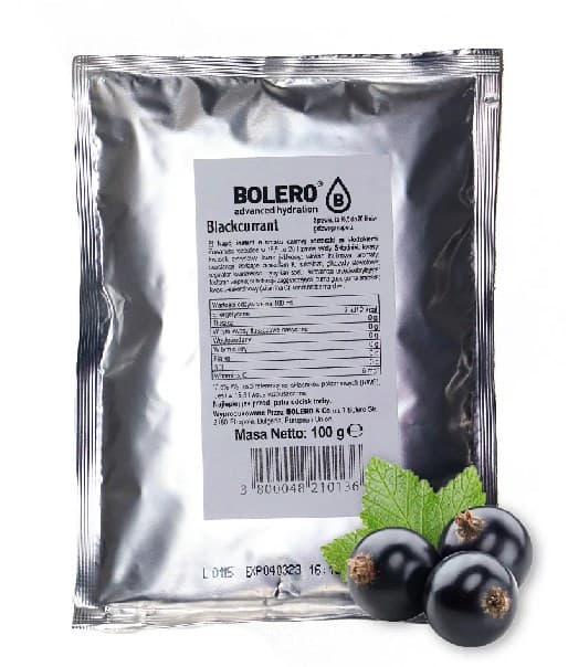 Bolero Bag Blackcurrant 100g – Bolero förpackning
