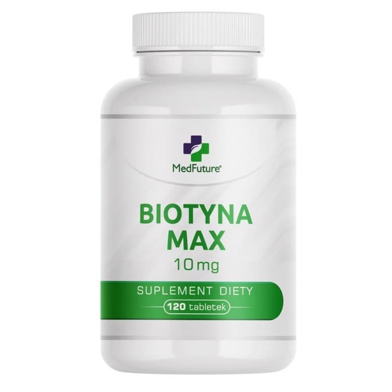 MedFuture Biotin Max 10mg 120 tablets – MedFuture packaging