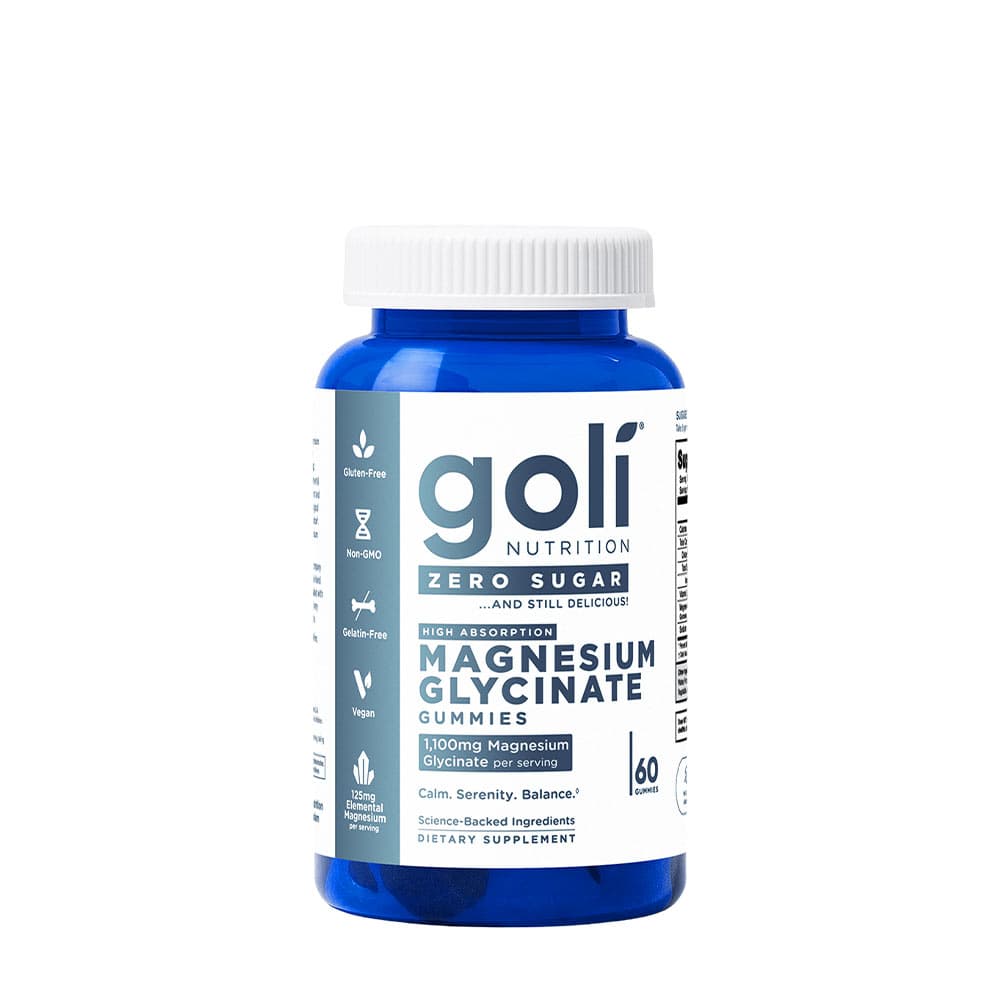 Goli Nutrition Magnesium Gummies 200mg – 60 Gummies – Goli Nutrition förpackning
