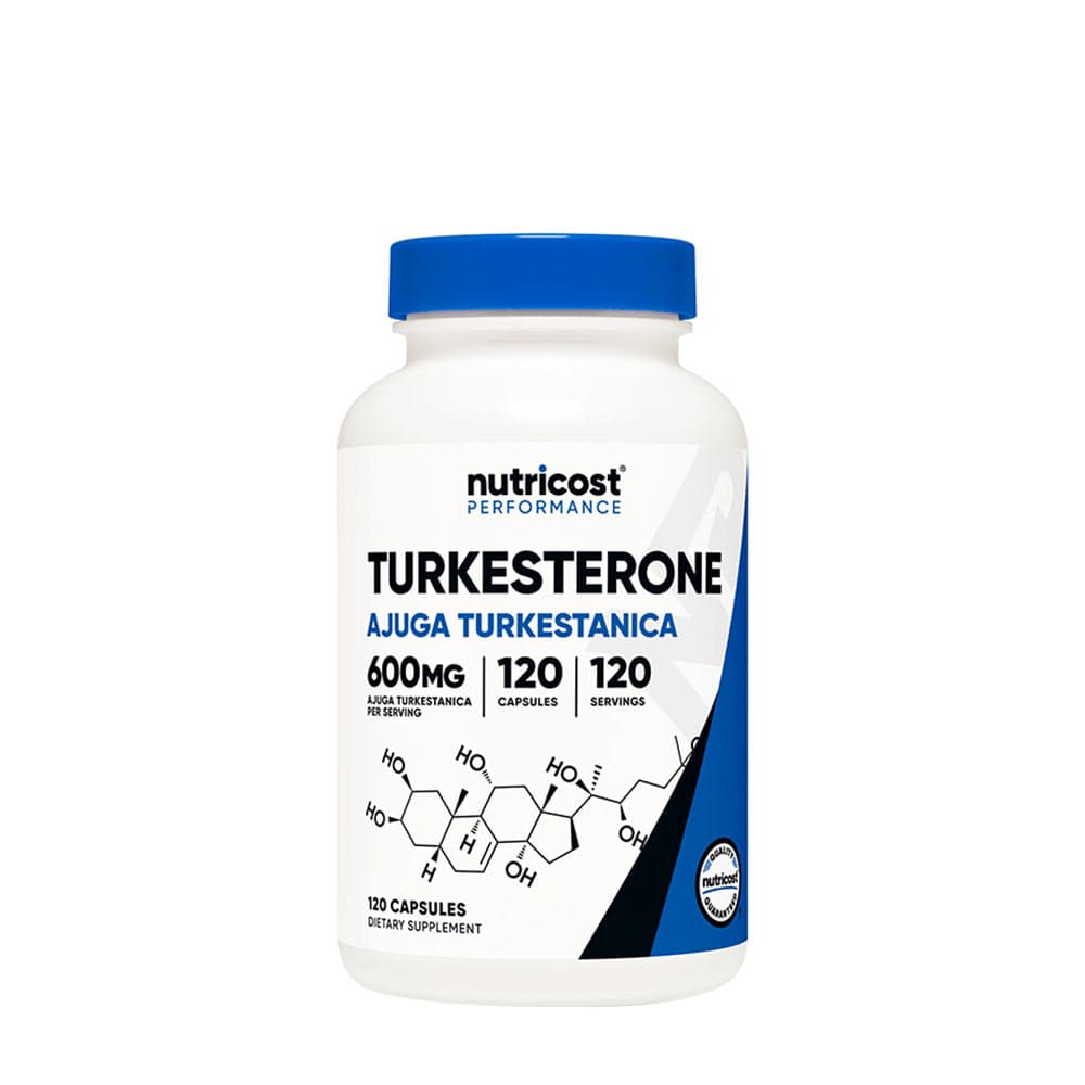 Nutricost - Turkesterone - 120 kapslar – Nutricost förpackning