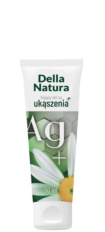 Della Natura - Bite Relief Gel With Silver - 50ml – Della Natura förpackning
