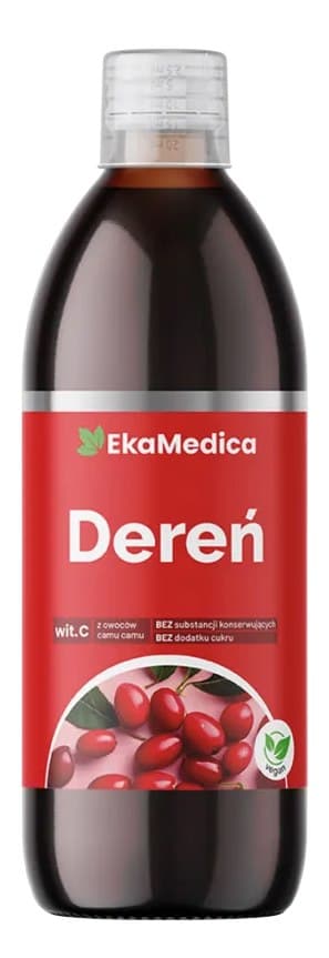 Eka Medica - Cornelian Cherry (Dereń) 60 kapslar – Eka Medica förpackning