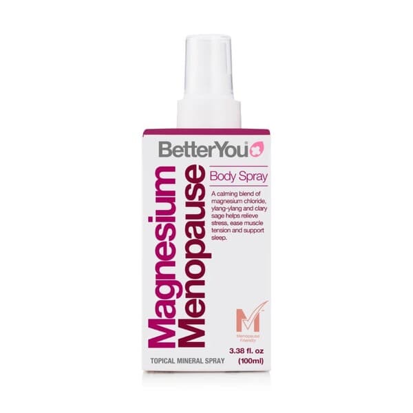 Better You - Magnesium Menopause Body Spray - 100ml – Better You förpackning