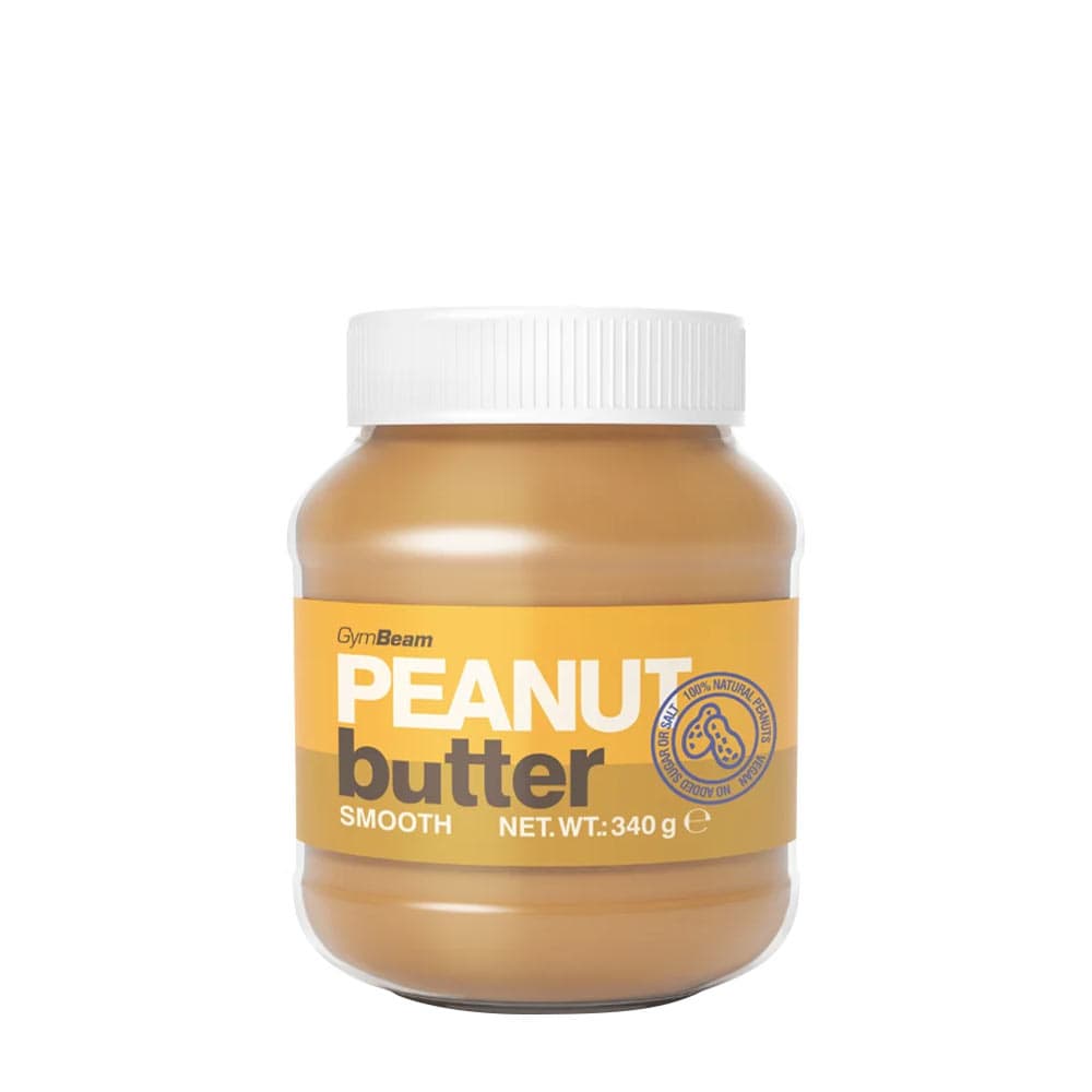 GymBeam - Jordnötssmör - 340g – GymBeam förpackning