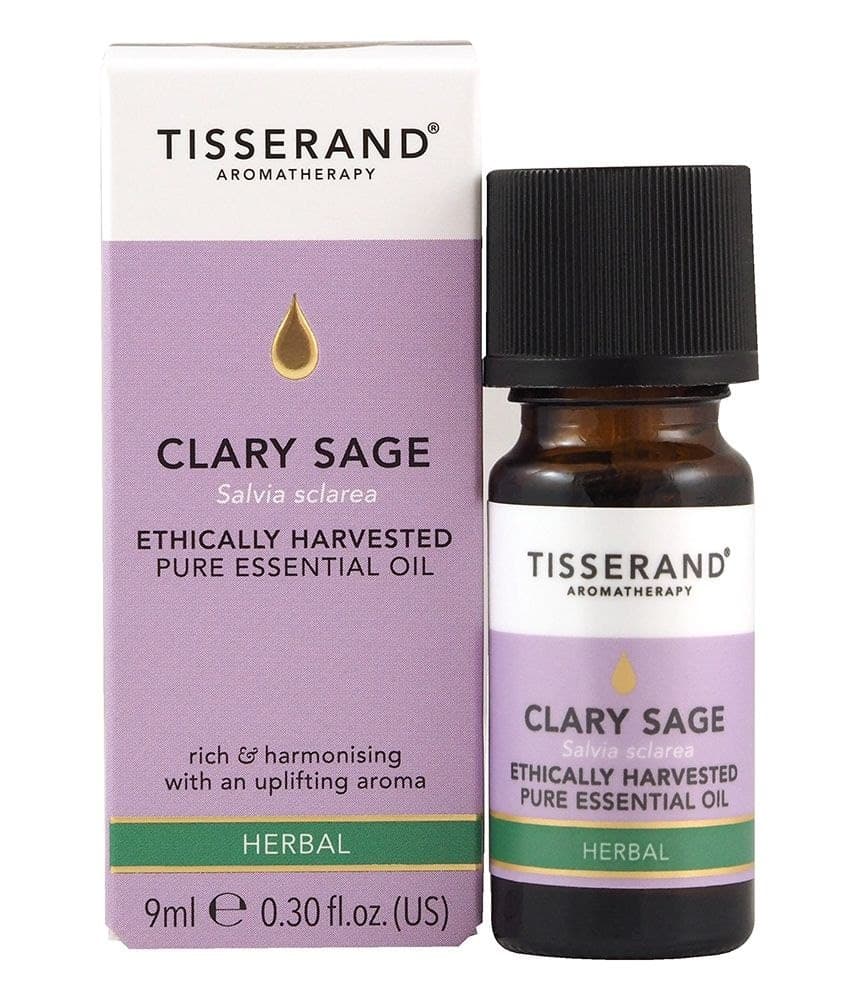 Tisserand Aromatherapy - Clary Sage Eterisk Olja - 9ml – Tisserand Aromatherapy förpackning