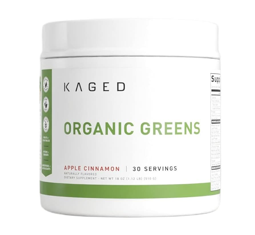 Kaged Muscle - Outlive 100, Äppel & Kanel - 510g – Kaged Muscle förpackning