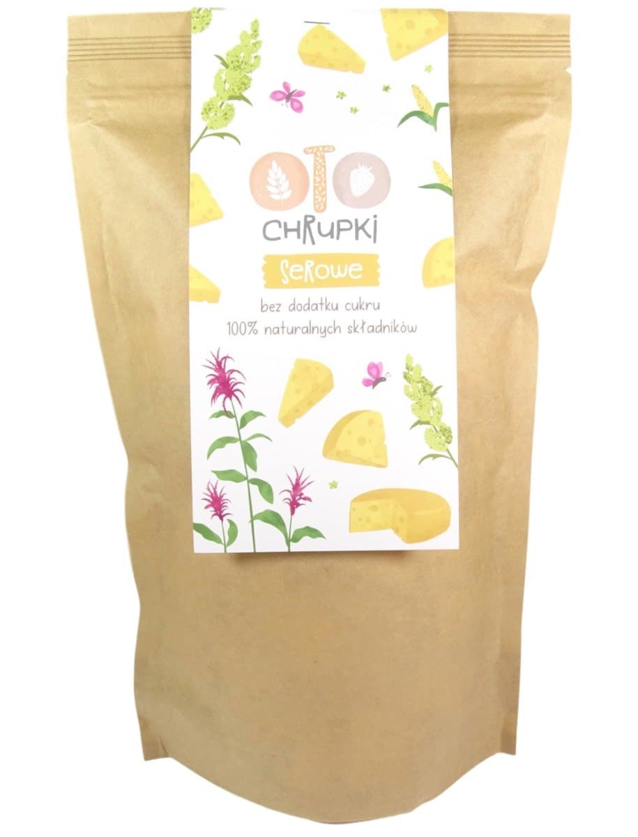 OTO Chrupki Serowe 80 g – OTO förpackning