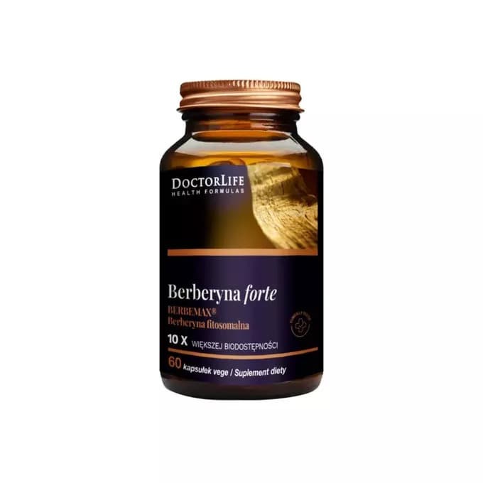 Doctor Life Berberyna Forte 60 kapslar – Doctor Life opakowanie