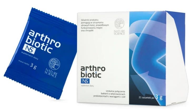 Nature Science - Arthro Biotic - 63g – Nature Science förpackning