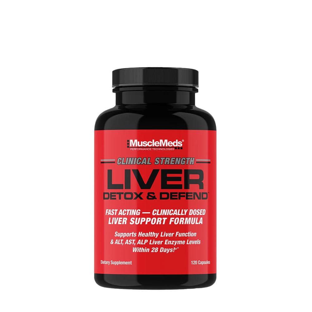 MuscleMeds - Liver Detox & Defend - 120 kapslar – MuscleMeds förpackning