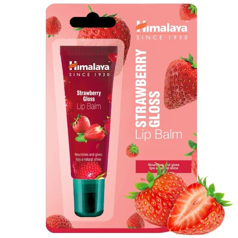 Himalaya - Baume à Lèvres Brillance Fraise - 30 jours - 10g