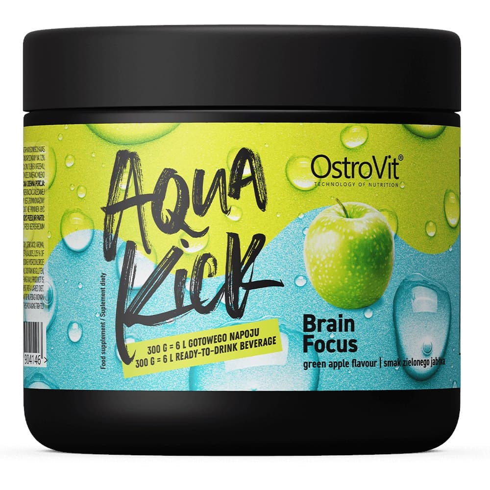 Ostrovit - Aqua Kick Brain Focus - 300g – OstroVit förpackning