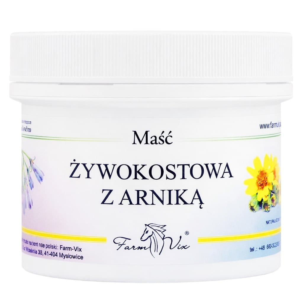 Farm-Vix - Comfrey Salve With Arnica - 150ml – Farm Vix förpackning