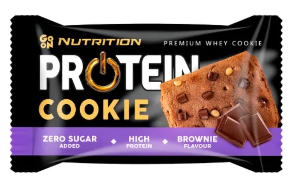 Sante Go On Ciastko Proteinowe Brownie 50 g | San – San förpackning