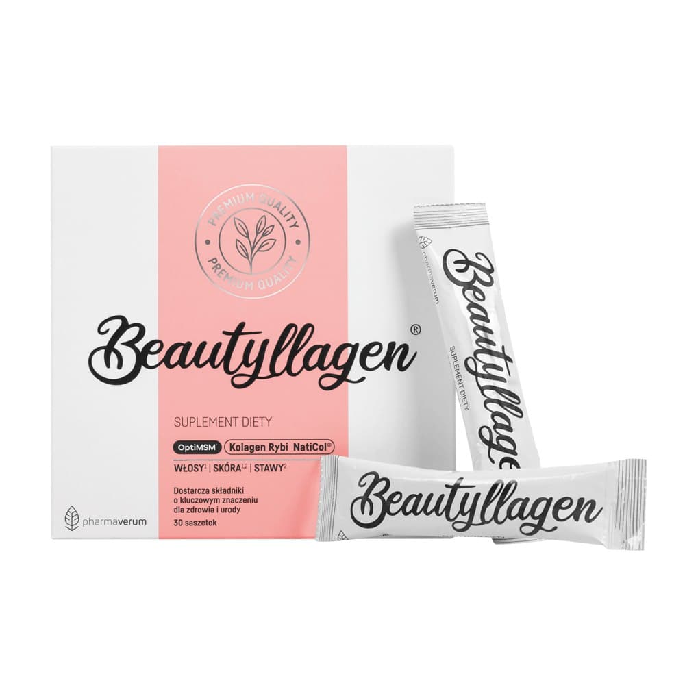 Pharmaverum Beautyllagen® 30 saszetek – Pharmaverum förpackning
