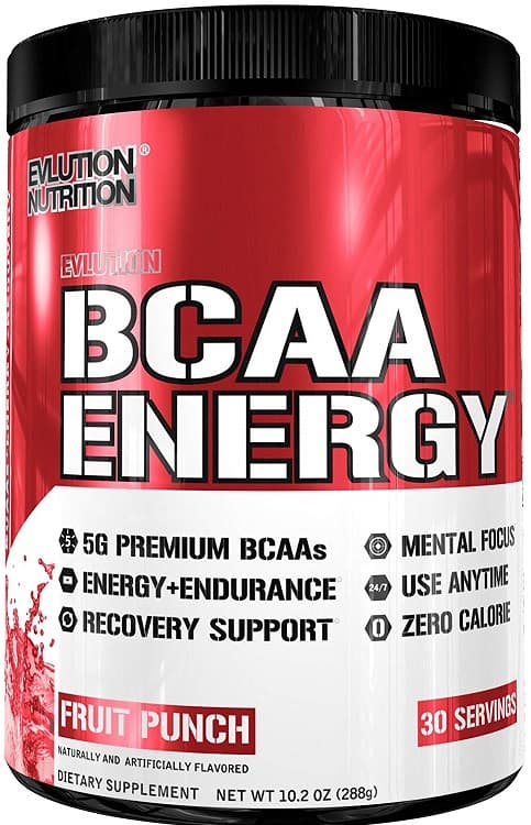 EVLution Nutrition BCAA Energy – Pulver 300 g – EVLution Nutrition förpackning