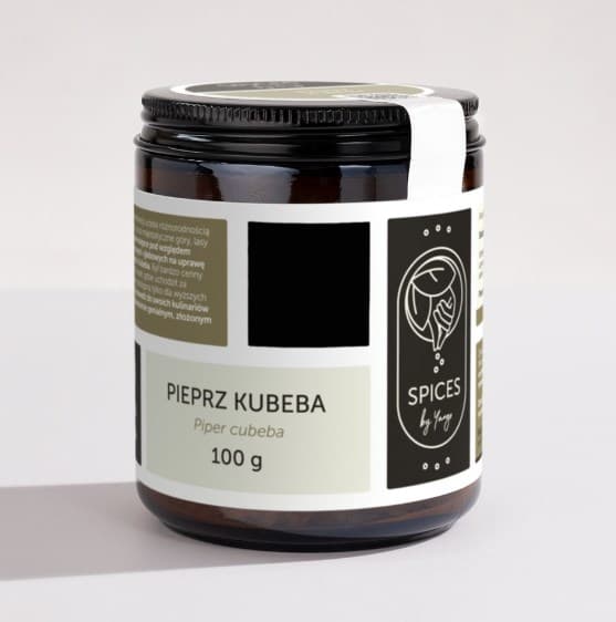 Spices By Yango - Kubeba Pepper - 100g – Spices By Yango förpackning