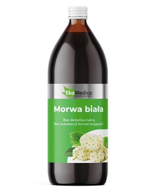 EkaMedica Sok z morwy białej 1l | Eka Medica – Eka Medica embalagem