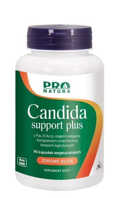 Pro Natura - Candida Support Plus, 60 kapslar – Pro Natura förpackning