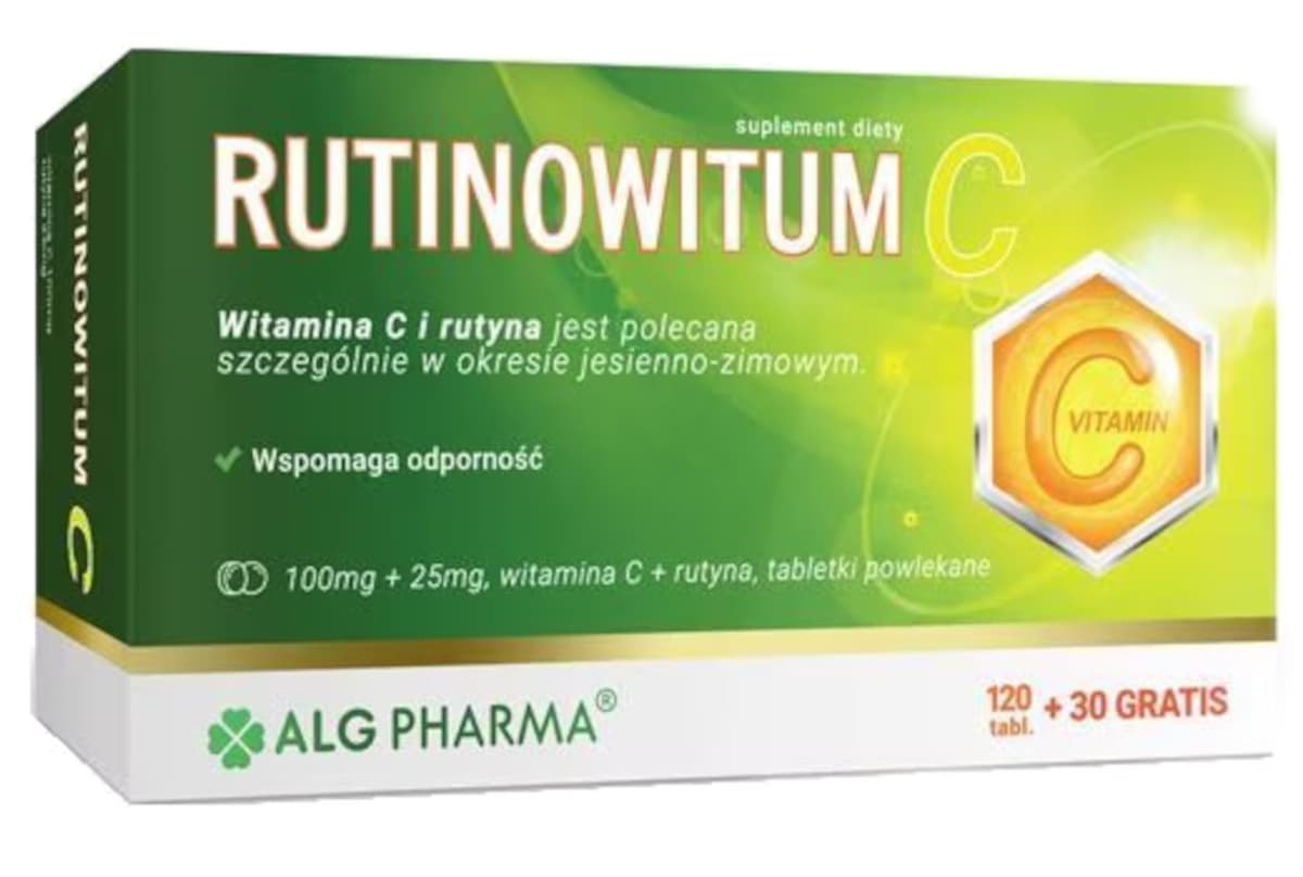 Alg Pharma Rutinowitum C 150 tabletter – Alg Pharma embalagem