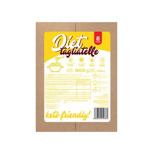 Cheat Meal Makaron Konjac Dieet Tagliatelle 1,6 kg – Cheat Meal verpakking