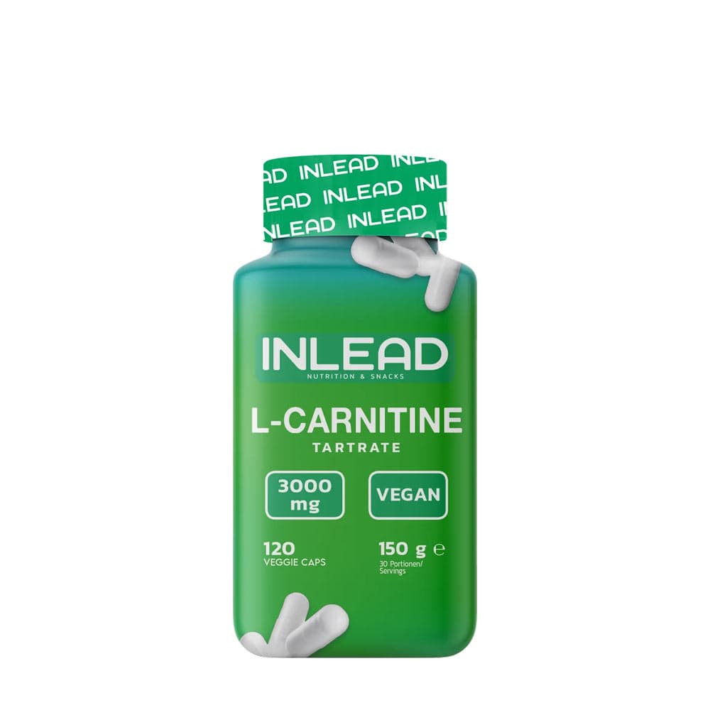 Inlead - L-karnitintartrat - 120 kapsler – emballage