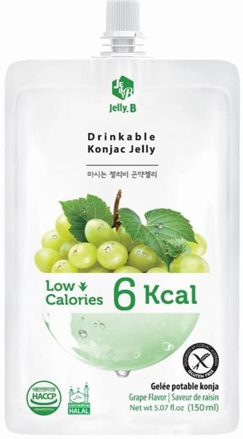 Jelly.B Galaretka Jelly Konjac winogrono 150 ml – Jelly.B opakowanie