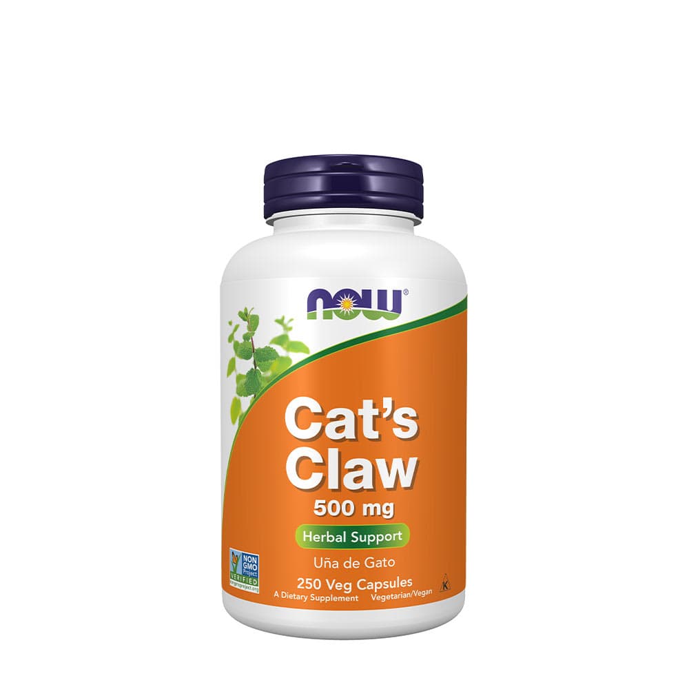 NOW Foods - Cat'S Claw 500mg – NOW Foods packaging