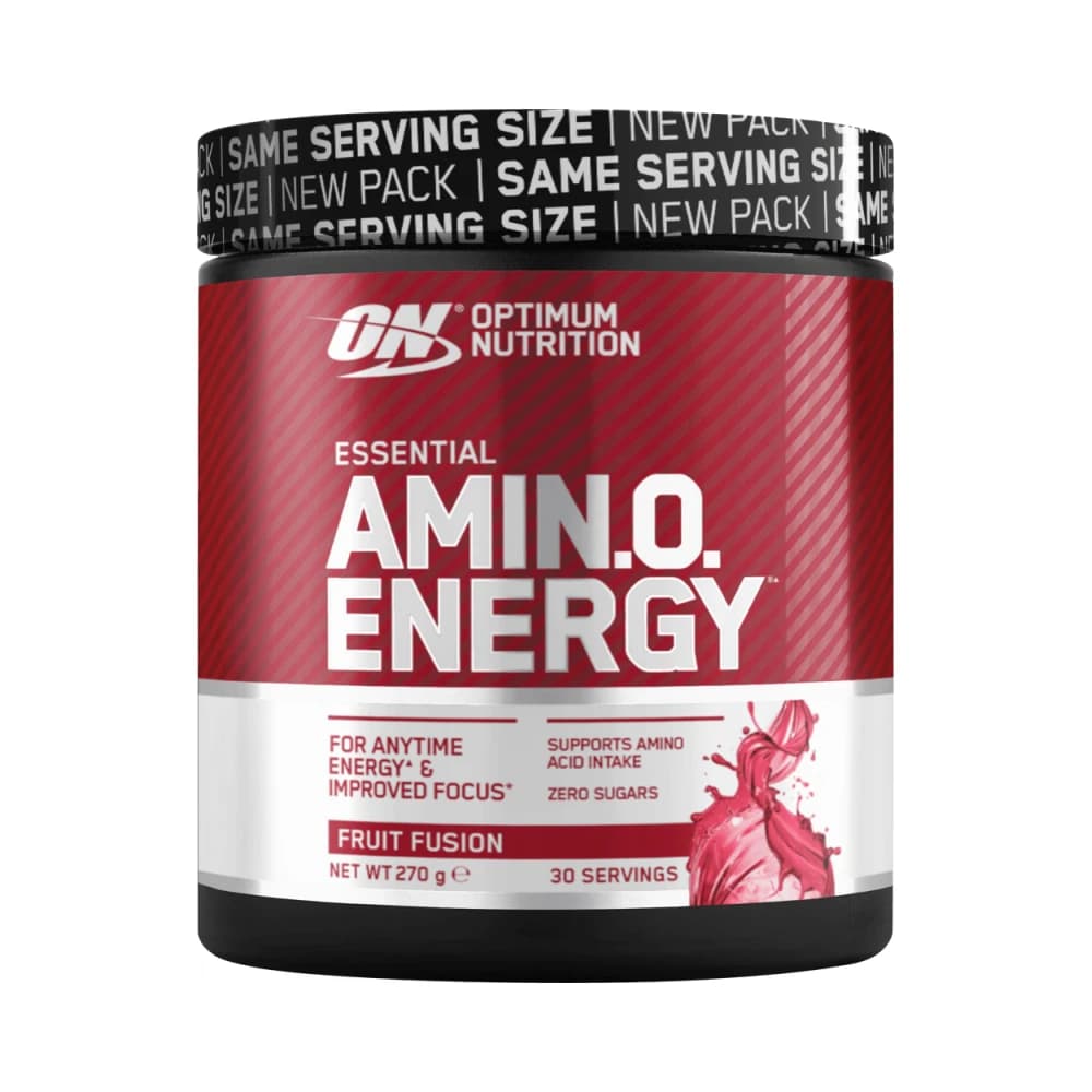 Optimum Nutrition Amino Energy - Fruit Fusion – Optimum Nutrition förpackning