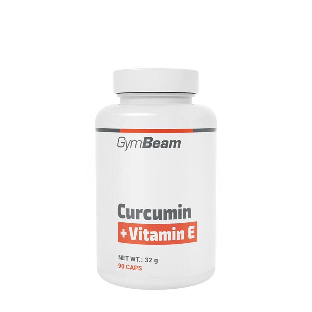 Curcumin + Vitamina E - 90 Cápsulas | GymBeam – GymBeam packaging