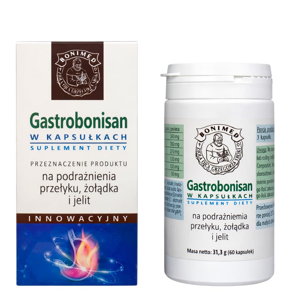 Bonimed - Gastrobonisan 60 cápsulas – Bonimed packaging