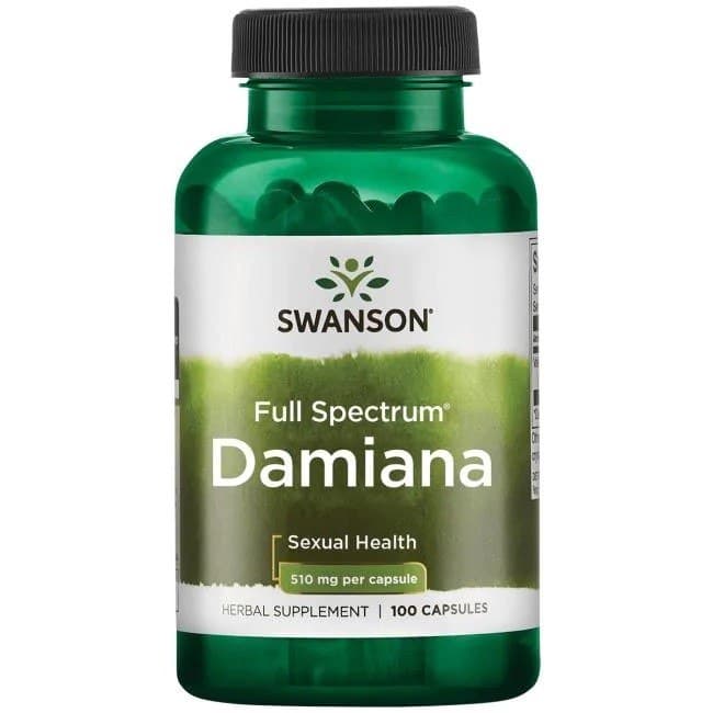Swanson Full Spectrum Damiana 510 mg - 100 Capsules