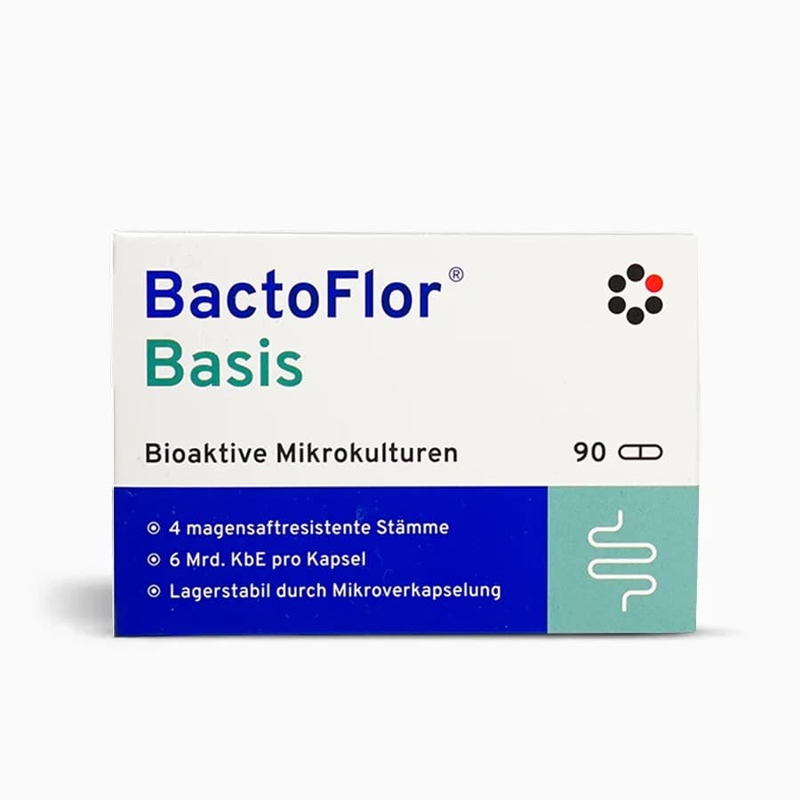 Bactoflor - Active Bacterial Cultures - 90 Capsules – Bactoflor förpackning
