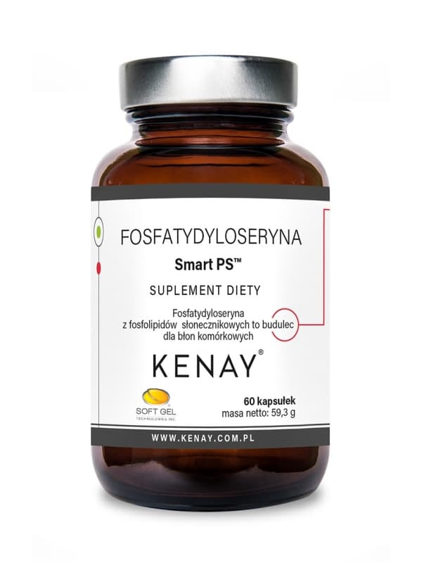 Kenay - Phosphatidylserine - 60 Capsules – packaging