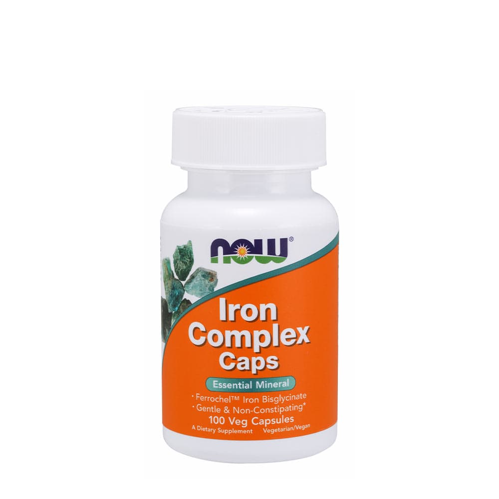 NOW Foods - Iron Complex – NOW Foods packaging