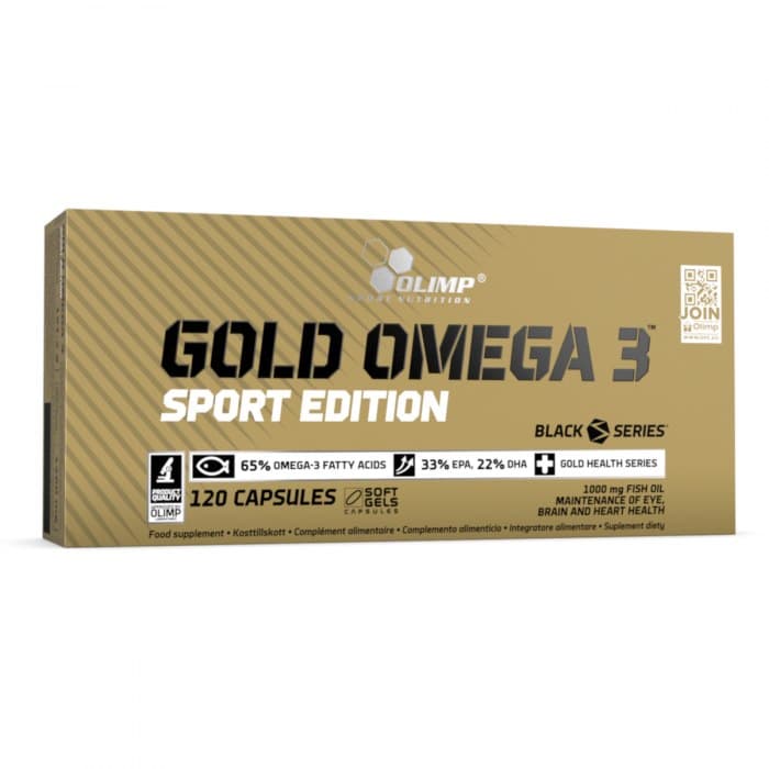 Olimp Labs - Gold Omega 3 Sport Edition – Olimp Labs förpackning