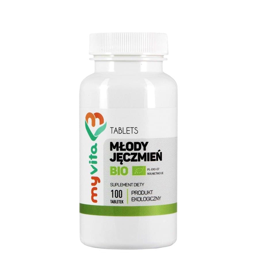 MyVita - Young Barley Organic 500mg – MyVita emballage