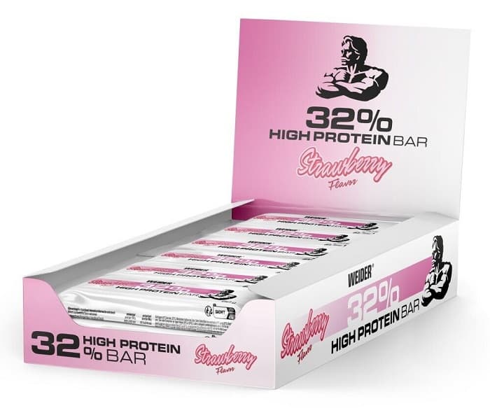Weider - 32 % proteinbar – emballage