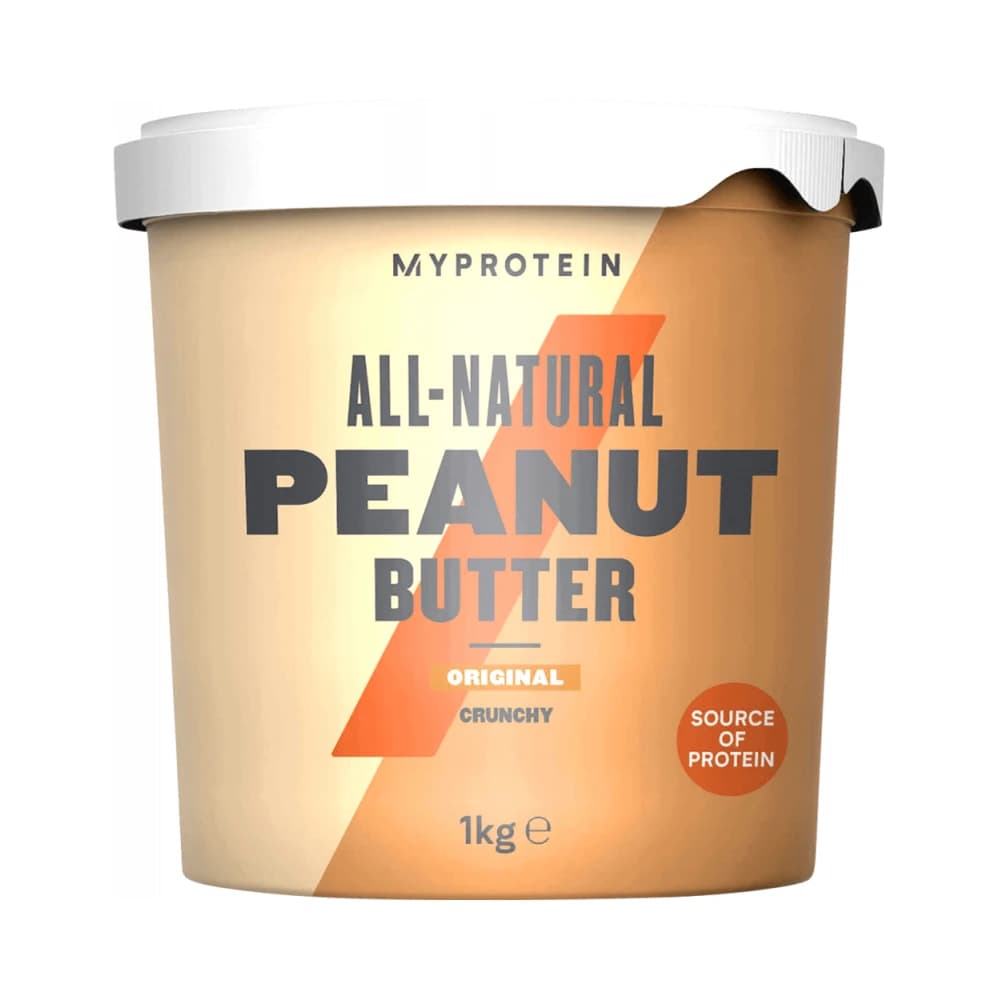 Myprotein Natural Peanut Butter – Myprotein förpackning