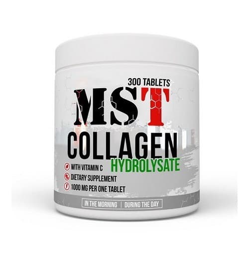 MST - Kollagenhydrolysat - 300 tabletter – emballage
