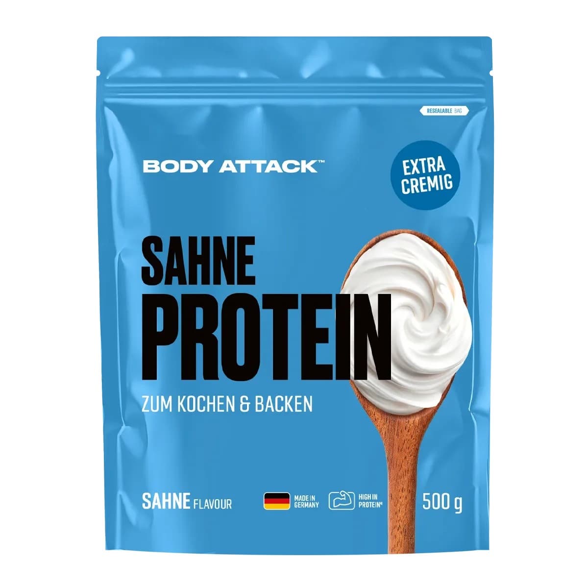 Body Attack - Proteína de nata - 500 g – empaque