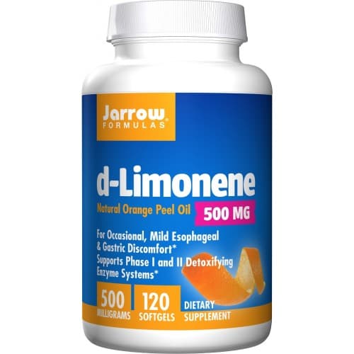 Jarrow Formulas d-Limonene 500mg 120 capsule molli – Jarrow Formulas confezione