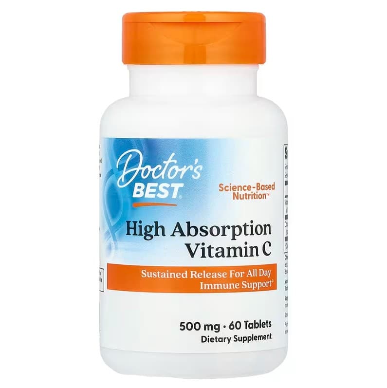 Doctor's Best - High Absorption Vitamin C 1000 mg kapsler – Doctor's Best packaging