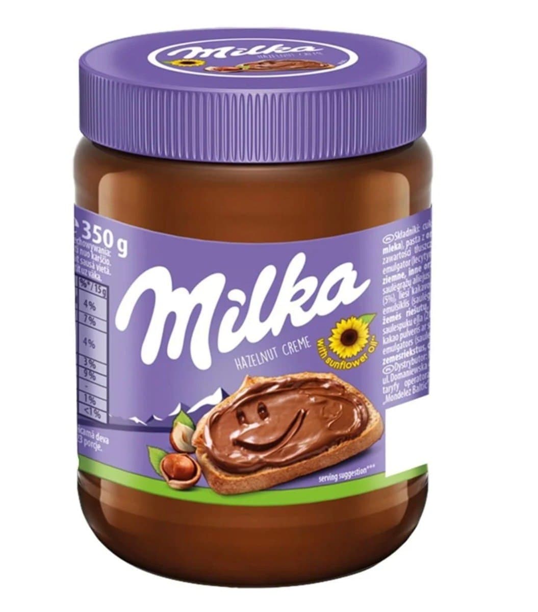 Milka Chocolate Nut Spread 350 g – Milka packaging