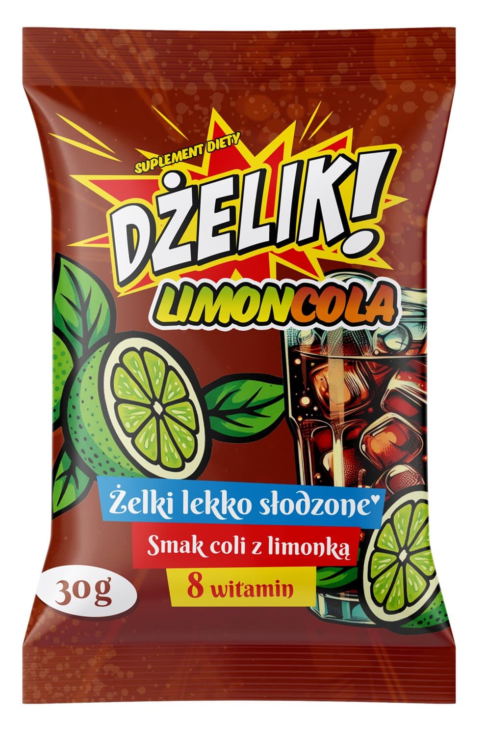 DŻELIK! - Limoncola – DŻELIK! förpackning