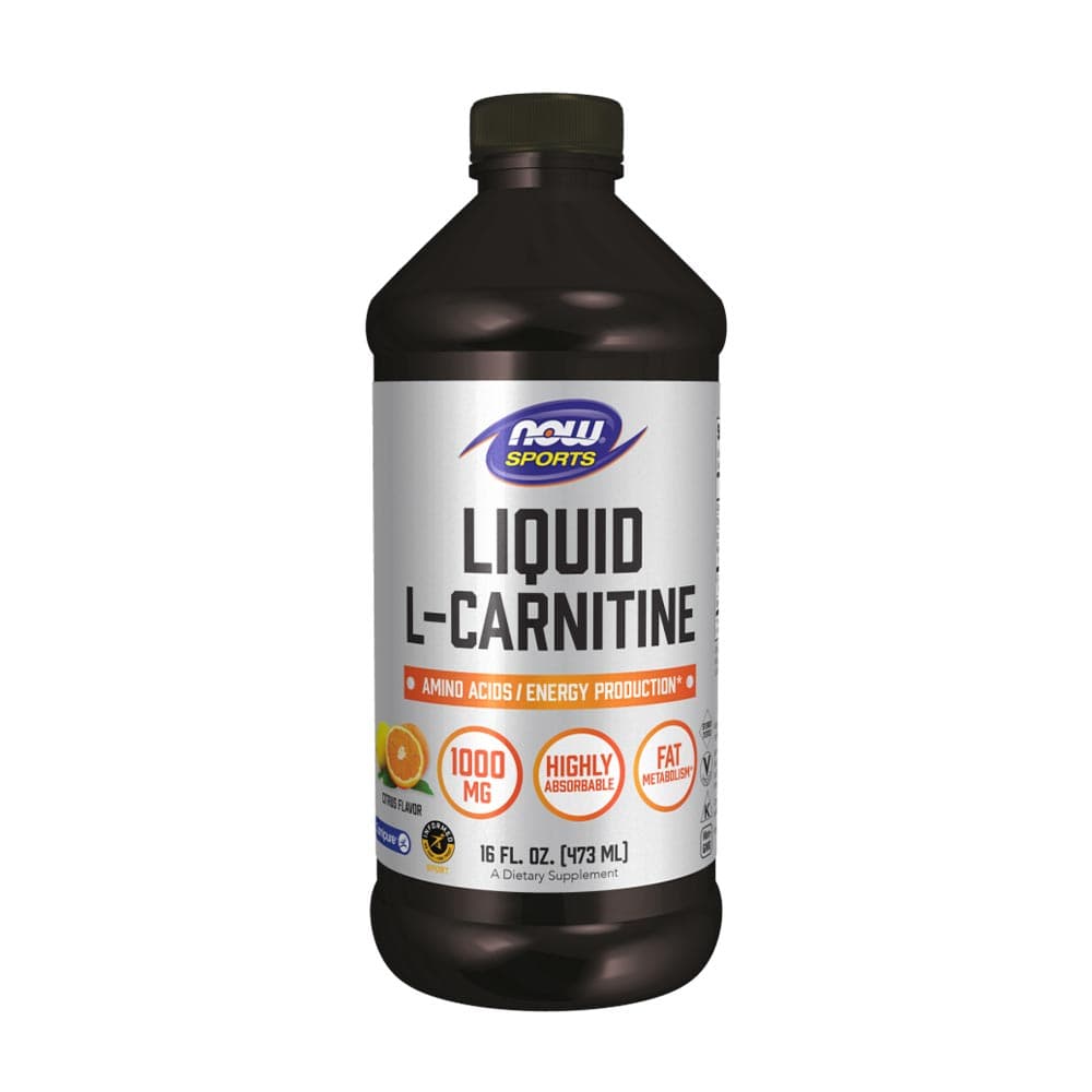 NOW Foods Liquid L-Carnitine – NOW Foods empaque